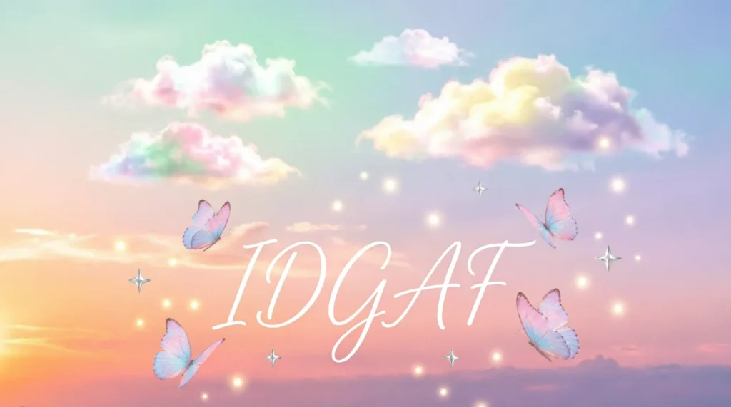 🧠 What Does “IDGAF” Mean?