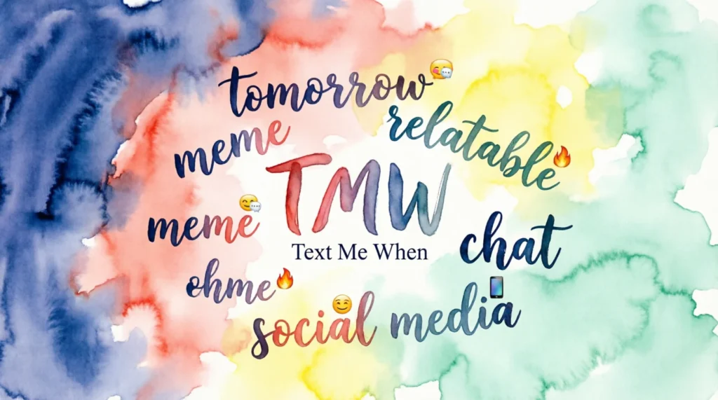 What Does TMW Mean?
