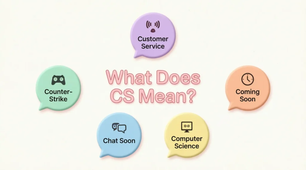 What Does CS Mean?
