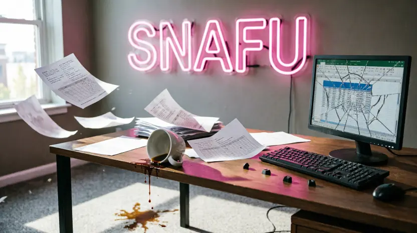 What Does SNAFU Mean in Text? Real Meaning, Examples