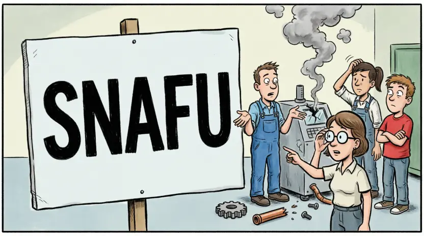 What Does SNAFU Mean in Texting?