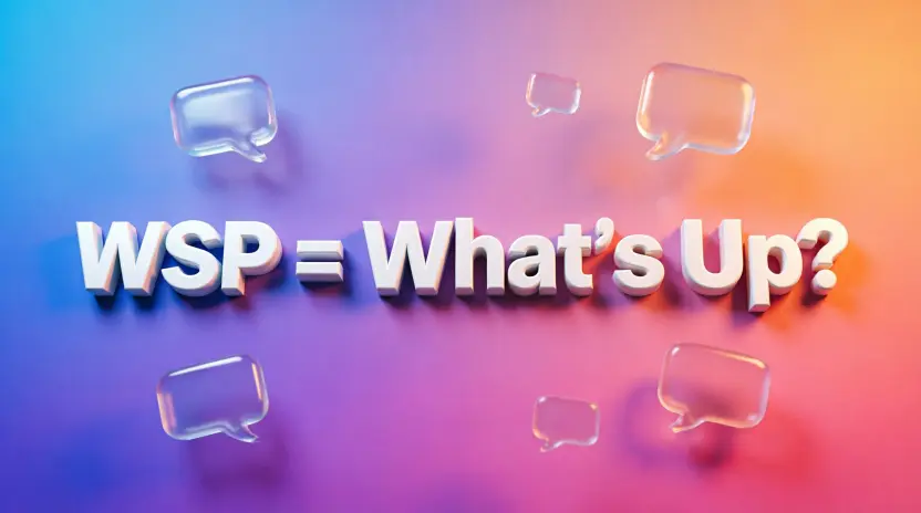 Is “WSP” a Greeting?