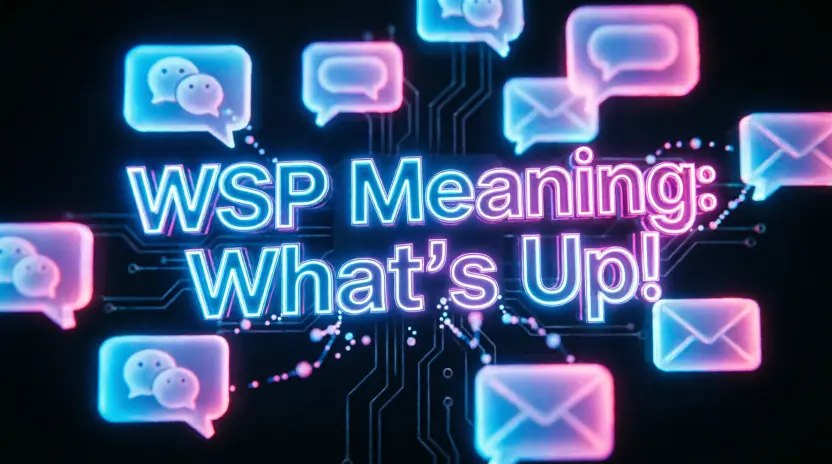 What Does wsp meaning Mean in Text? Real Meaning Examples