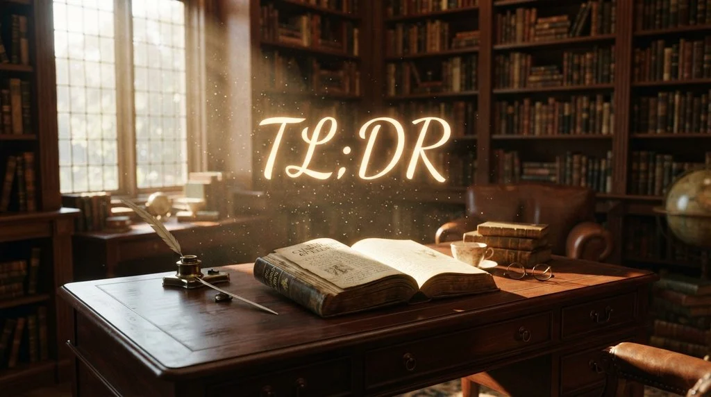 TLDR Meaning in Simple Words