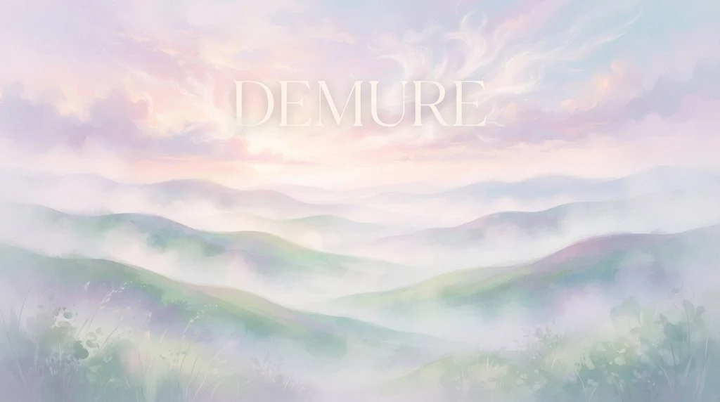 What Does Demure Mean?